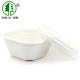 BRC Plant Fiber Biodegradable Take Out Food Containers Disposable Paper Soup Bowls With Lids