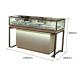 Pre - Assembled Structure Jewelry Store Display Cases With Stainless Steel Frame
