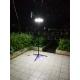 20W Smart UFO all in one integrated solar LED garden light, 360 degree lighting solar garden light, HT-SG-UFO20