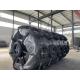 70kg/M³ Density Foam Filled Fender With Chain Tires Net 19mm Polyurea Thickness