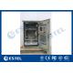 Waterproof Sandwich Structure Outdoor Wall Mounted Cabinet With Telecom Power System And Battery