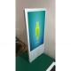 Wall 24 inch LCD multi touch interactive Android kiosk with RFID card reader