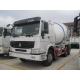 Sinotruk Howo Concrete Mixing Transport Truck , Cement Mixture Truck