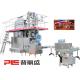 7500 PPH 100ml Aseptic Carton Filling Machine with Straw Applicator For Milk
