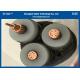 18 / 30KV Medium Voltage Power Cables 3C Black Or Customized Out Sheath Color