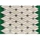 Venice White Mosaic Kitchen Floor Tiles , Mosaic Style Floor Tiles 10 Mm Thick