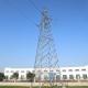 Galvanized Transmission Line Electric Lattice Tower 120KM/H Hot Dip Q355B