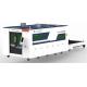 1500W 4000W CNC Fiber Laser Cutting Machine IPG MAX 3015 Exchange Table With Cover