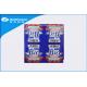 Metallic Shiny Surface Lidding Film Food Packaging Eight Cup Structure
