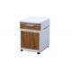 770mm Height Movable Hospital Bedside Cabinet With Casters Lock