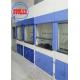 Full Vertical Sash Opening Laboratory Fume Cupboard With Scrubber Tank