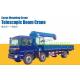 Stiff And Telescopic Boom / Knuckle Boom Truck Mounted Crane With Customized Color