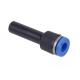 PGJ Series Plastic Quick Hydraulic Hose Couplings Straight Pneumatic Fitting