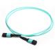 Factory Outlet MTP/MPO Optical Patch Chord Blue OM3 Duplex GR-1435-Core For WLAN Net