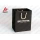 Medium Size Brown Promotional Paper Bags Branded Flat Tape Rope