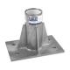 Affordable Stamping Parts Customized Steel and Stainless Steel Floor Mount Base Plate
