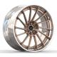 Brushed Polished 2 Piece Forged Wheels For Porsche Macan Staggered 21inch