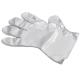 Transparent Disposable Safety Gloves , Disposable Polyethylene Gloves