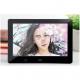 1080P 7 inch TFT LCD loop video media player advertising display with body sensor for retail store