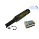 Rechargeable Light Weight Portable Metal Detector For Checking Subway Riders