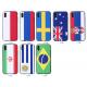 2018 World Cup TPU PC Soft Custom Printed Country Flag Phone Case For iPhone 8 Plus