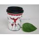 Small Hot Drink Paper Cups With Lids , Disposable Coffee Cup Single Wall