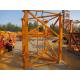 QTZ100 Tower Crane Spare Parts Mast Section 2.5m Height with Retaining Ring