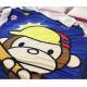 Cartoon Flat Screen Printed Blanket For Children 100% Polyester Eco - Friendly