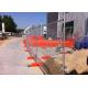 Mild Steel Wire Materials Non Permanent Pool Fence / Portable Construction Fence