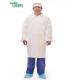 Tyvek Lab Coat Non Woven Disposable Lab Coat Hospital Nursing Disposable Gown