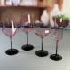 Hand-blow Color Gradient Wine Glass Set High Quality Crystal Wine Glass For Gift For Weeding
