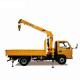 Custom 3 Ton Truck Mounted Crane Dongfeng 4x2 Manipulator Crane For Construction