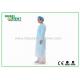 Light Weight 120*190cm 135*205cm CPE Protective Disposable Gown