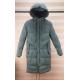 Fashionable Womens Lightweight Padded Jacket Zipper Closure With Fix Hoody