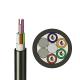 12 24 48 96 Core Fiber Optical Corning Core Fiber Cable Aerial OFS ADSS Fiber Optic Cable With Single Double PE Ou