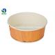 Heat Insulated Disposable Paper Soup Bowls For Hot Food , Customized Logo