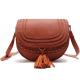 2016 spring new shoulder bag rivets tassel handbag