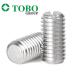 Stainless steel slotted set screw with slotted flat grub screw GB73 DIN551