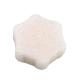 Six-pointed Star White Absorbency Soft Body Konjac Sponge Long lasting Rectangular Shape Assorted Colors Size Is 8*6*2.5