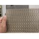 Stainless Steel Woven 3.2mm Architectural Metal Mesh For Building Cladding