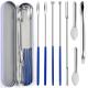 Capsule Filling Machine Kit For Pill Filler Micro Lab Spoons Spatula Tool For Gel Capsules Empty Quickly Fill Tray