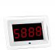 Restaurant wireless customer table calling system display receiver with 3 keys call button