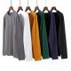 OEM Long Sleeve T Shirt Casual Pure Color Sweatshirt For Men 100% Cotton High Quality