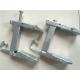 Hot Dip Galvanized Steel Wire Clamp / Cable Clamp With Custom Various Size