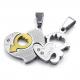 Fashion 316L Stainless Steel Tagor Stainless Steel Jewelry Pendant for Necklace PXP0813