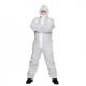 Type 5/6 Pp SMS Asbestos Fiberglass Non Woven Disposable Coveralls Waterproof