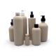 Wheat Straw Small Plastic Empty Cosmetic Bottles Containers 24mm 180ml 20/415
