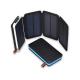 Water Proof Travel Solar Power Bank 20000mah Solar Charger For Mobile Phone