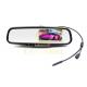 Oem 4.3 Car Rearview Mirror Monitors Dual Recorder , Auto Brighness Change