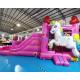 Outdoor Unicorn Inflatable Bouncer Slide Bounce House Combos